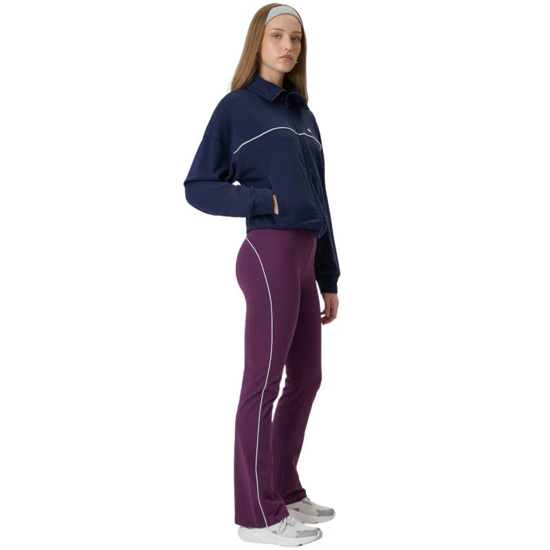Women's 4F CAS F260 4FWSS26TTIGF260 60S bordó leggings