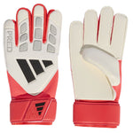 adidas Predator Match goalkeeper gloves white and red KA7783 piros kapuskesztyű