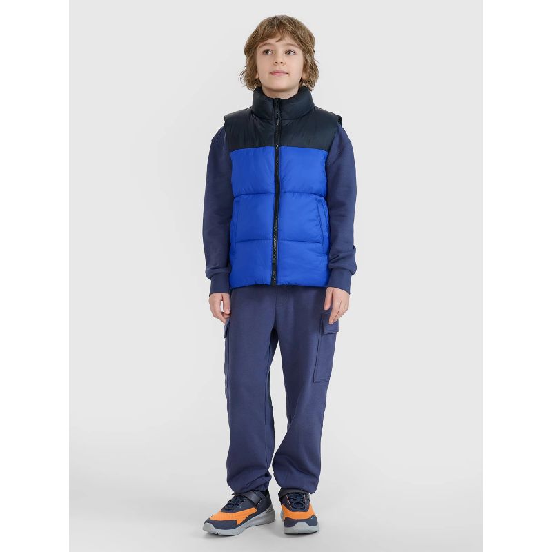 4f Boy's down vest with synthetic filling 4FJWSS25TVJAM208-36S Kiegészítő