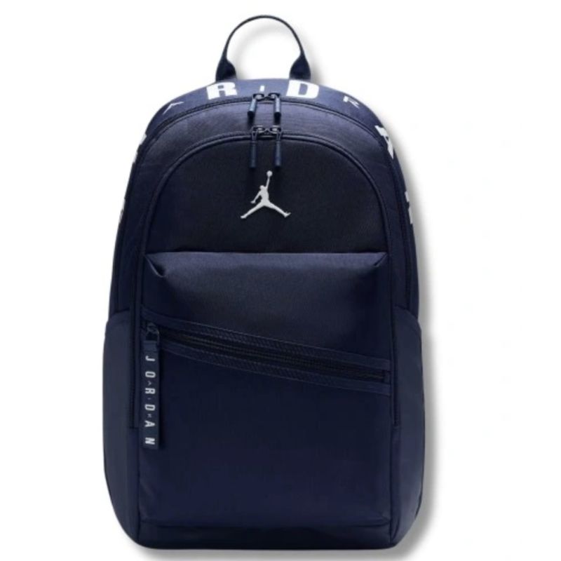 AIR Jordan Patrol Navy Blue Sports School Backpack - uniwersalny hátizsák