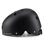 Wozinsky Lightweight BMX/Scooter Helmet S - Black czarny \ 48-52 cm korcsolya HT-38C-199815