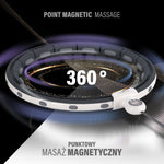 HMS Magnetic Hula Hop Set Black Hhm15 With Counter + Slimming Belt Br163 Red piros szett 17-44-654
