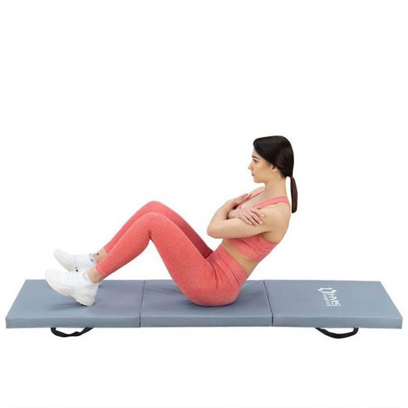 HMS MGS02 foldable gymnastics mattress gray szürke fitness matrac 17-44-282
