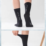 Rockbros 49210016001 ROAD TO SKY Cycling Socks 39-42 cm - Black 39-42 cm \ czarny ruházat