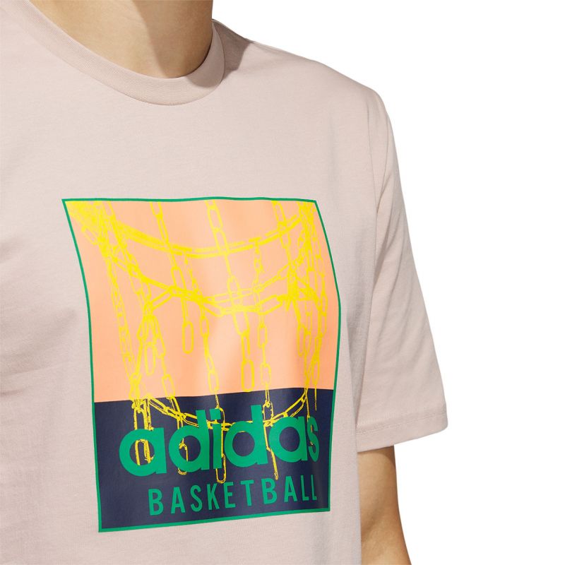 adidas Chain Net Basketball Graphic Tee M IC1863 Póló