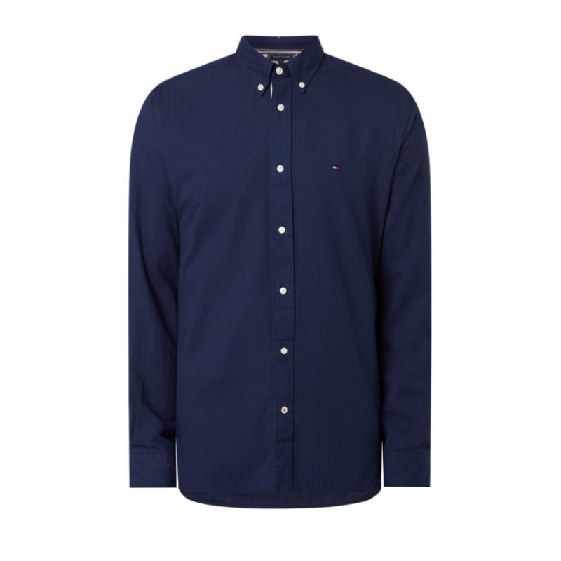 Tommy Hilfiger Men'S Cotton Cashmere Shirt Egyéb