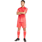 adidas Tiro 25 Competition Jersey Sleeve Men's Goalkeeper Shirt Red JI9717 piros short