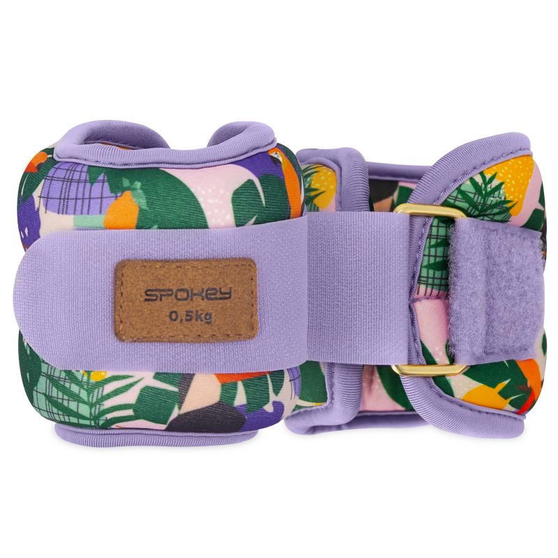 Spokey HOME JUNGLE ankle and wrist weights 2x 0.5 kg 0,5 kg edzéssegítő
