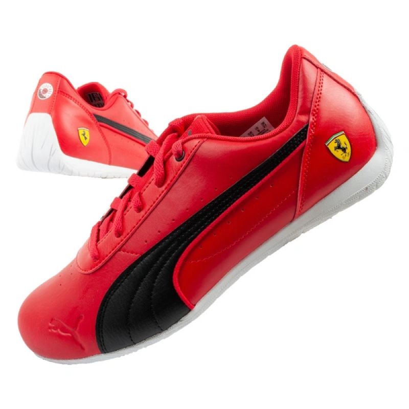 Puma men's sports Ferrari Neo Cat Rosso Corsa fashionable comfortable piros utcai cipő