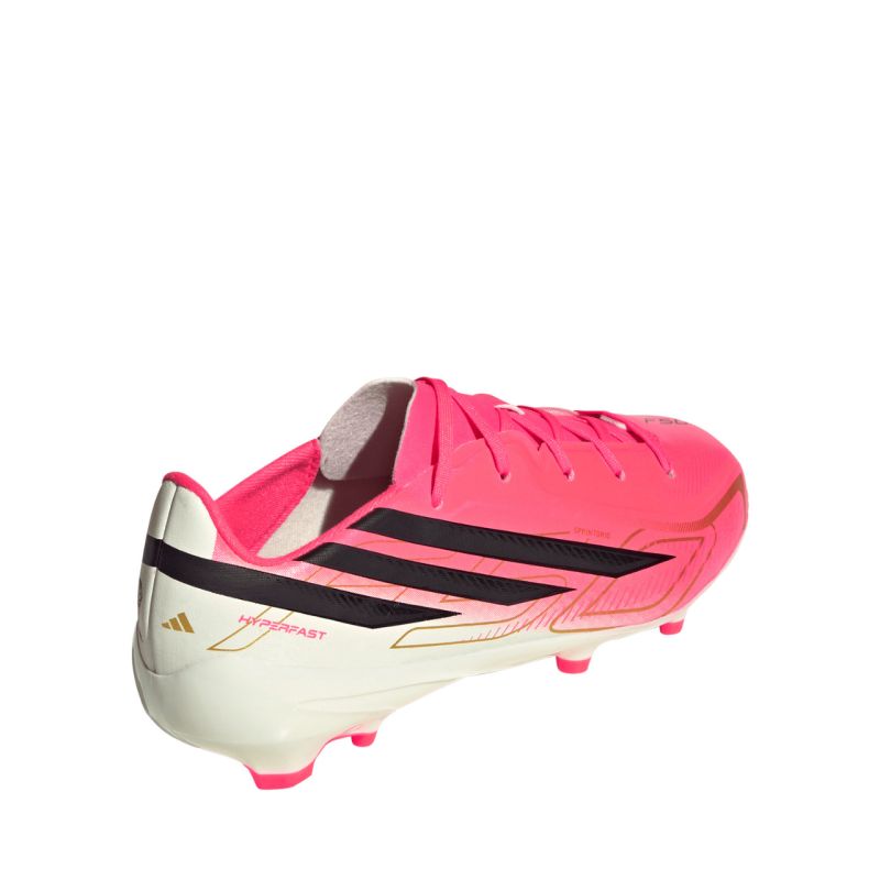 Adidas F50 Hyperfast League FG kids' soccer pink rózsaszín cipő