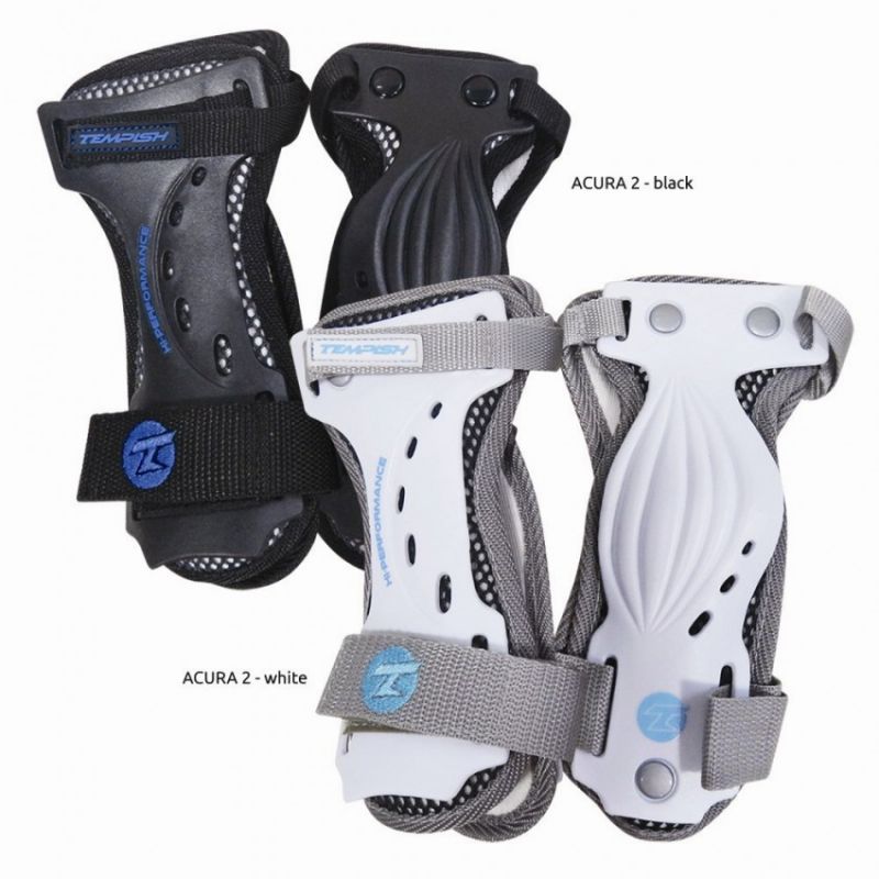 TEMPISH Acura 2 Wrist Guards fekete protectors and knee pads