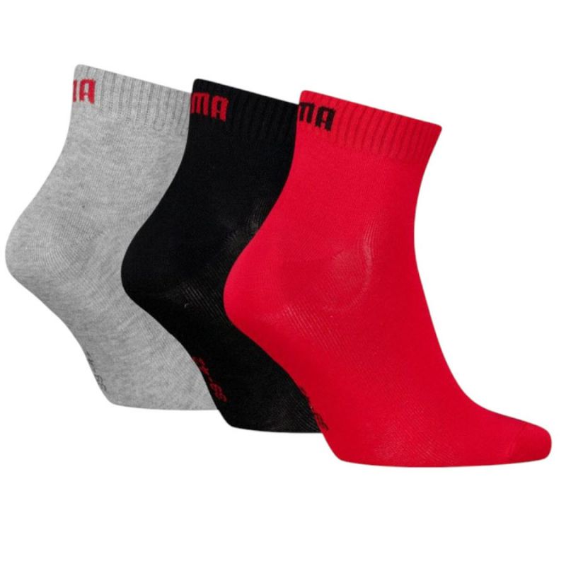 Puma Quarter Plain Socks 938589-07 zokni