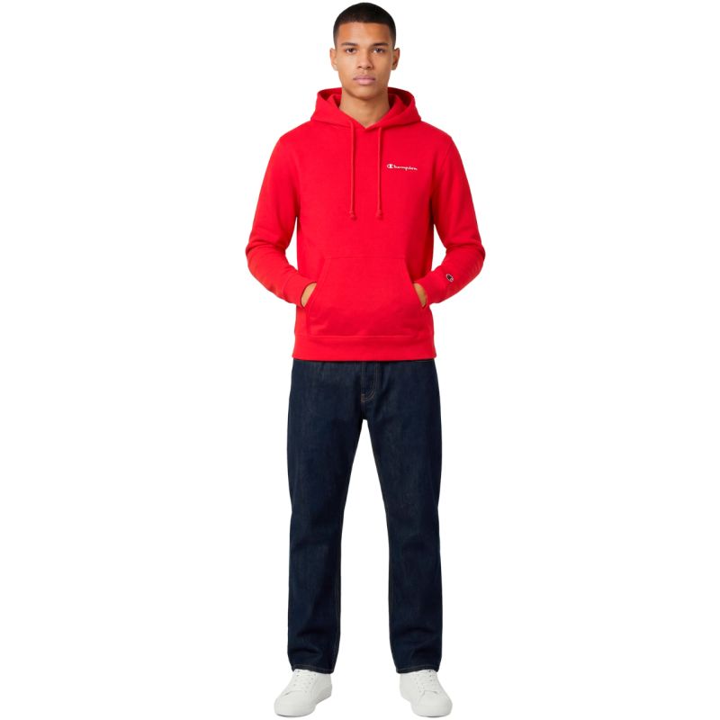 Champion Hooded Sweatshirt Red 221791 RS067