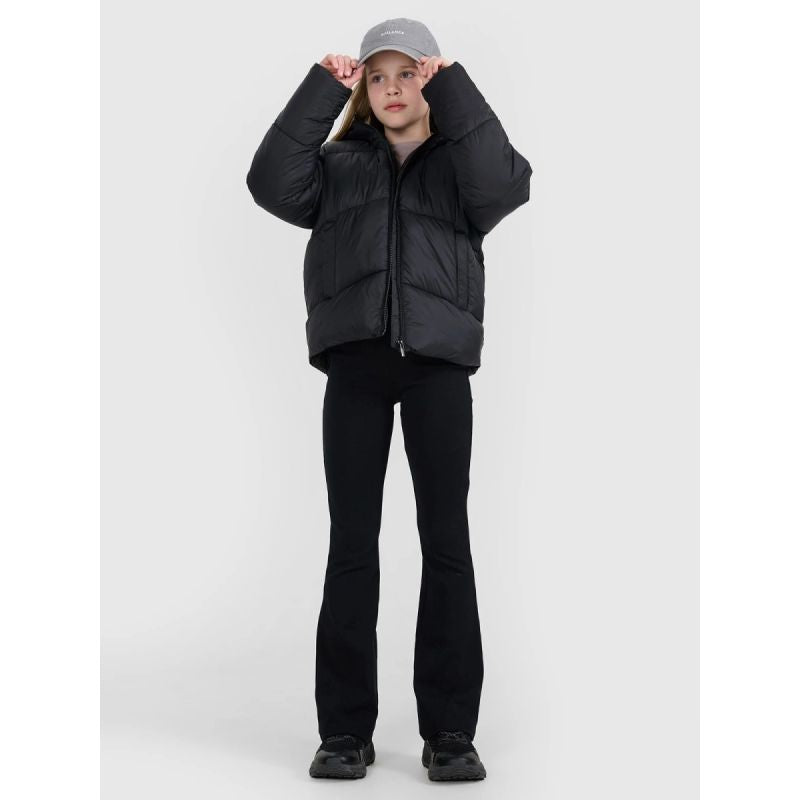 4f Girls' down jacket with synthetic filling 4FJRAW25TDJAF0817-20S Ruházat