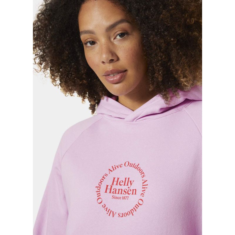 Helly Hansen Core Graphic Hoodie W 54239 052 Kapucnis pulóver