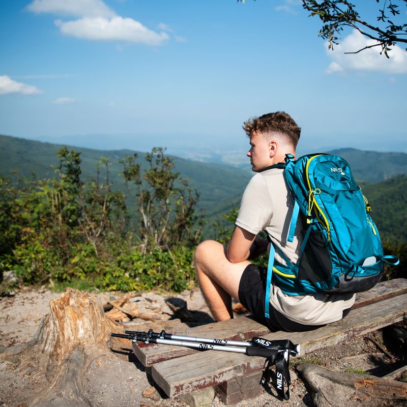 Nc1917 Blue Rambler Tourist Backpack 40l Nils Camp kék hátizsák