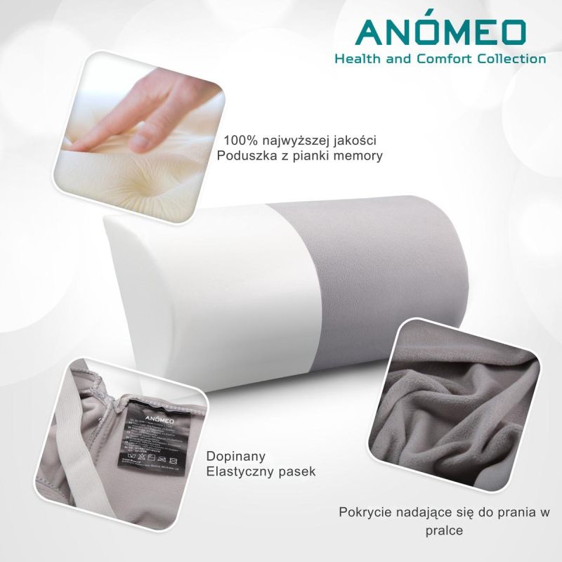 head Small Half-Roll Support Pillow ANOMEO párna GSP-4024077