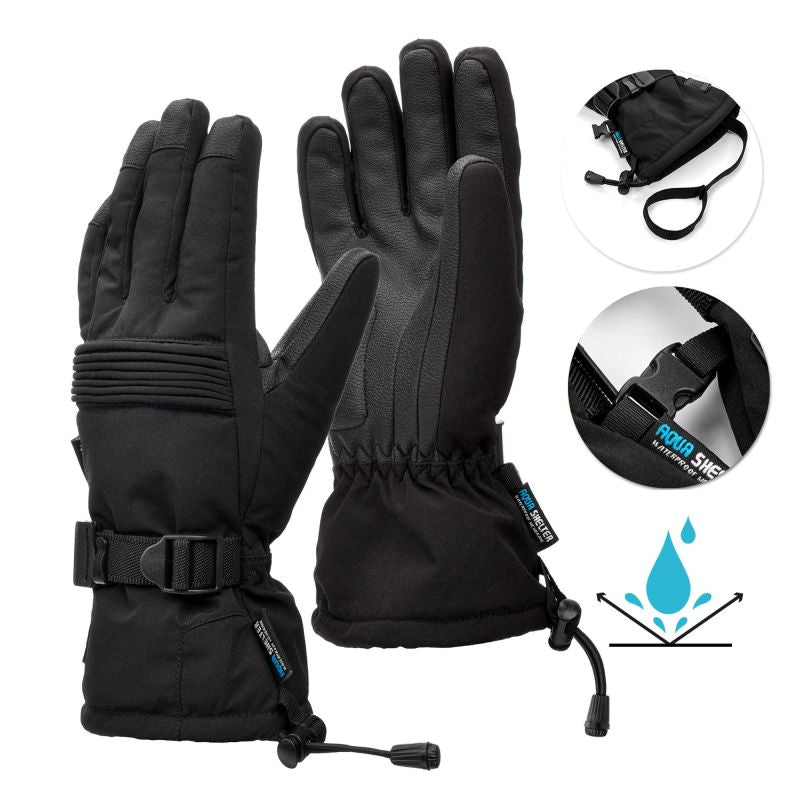 Meteor Alpora winter gloves L black uniw kesztyű