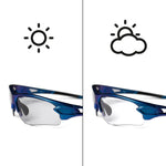 Rockbros 10069 Photochromic UV400 Cycling Glasses - Blue kék glasses, training equipment