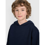 Boy's sweatshirt with hood, open, 4F 4FJRMM00TSWSM2482-31S kapucnis pulóver