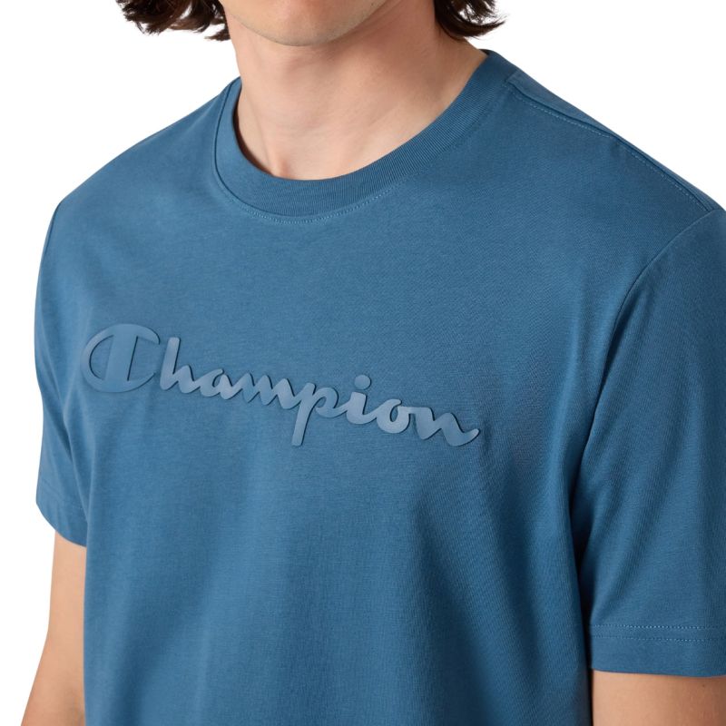 Champion Men's SS Tee 222992 BS133 kék férfi póló 222992BS133