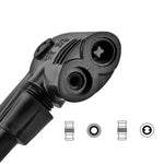 Rockbros Floor Pump with Pressure Gauge - Black and Orange narancssárga pumps