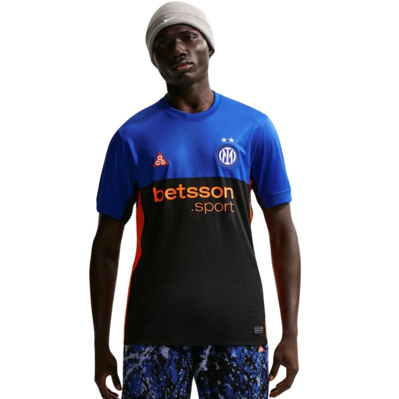 Nike Inter Milan 2026 Stadium SE Men's Jersey Black and 413 kék póló 158015XL