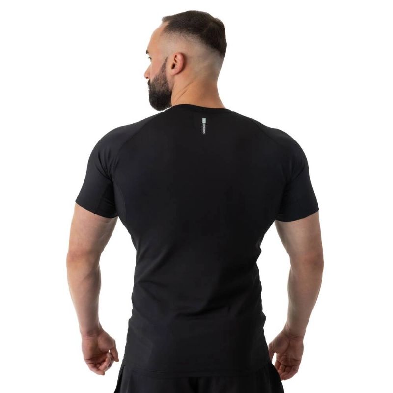 DBX Bushido Rashguard sleeve black BlackRS - fekete short