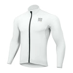 Rockbros ROAD TO SKY windproof insulated cycling jersey M - white m \ biały pulóver