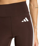Women's adidas Optimé Essentials 7/8 Leggings Brown