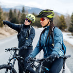 Wozinsky MTB Bike Helmet with Removable Visor and Rear USB Light L - Black and Yellow czarny || żółty védőfelszerelés HT-28VCB-199834