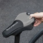 Rockbros Cover Bicycle Seat Cushion Size S - Black czarny \ s pillows and headrests, covers