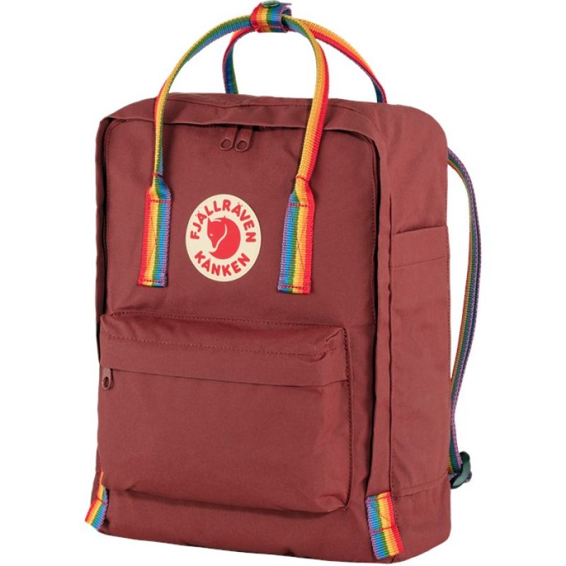 Fjällräven Fjallraven Kanken Rainbow backpack - ox red/rainbow pattern General