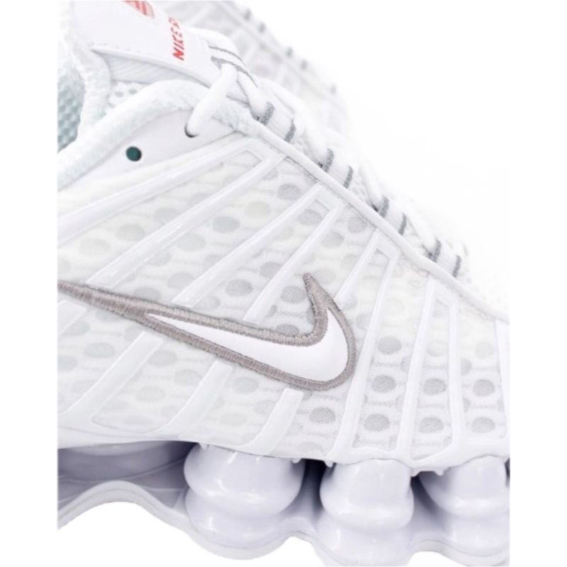 Nike SHOX TL Metallic Silver Men's Sports White - AV3595-100 szürke utcai cipő
