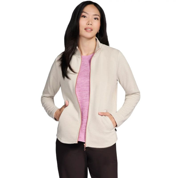 Skechers The Hoodless Hoodie GoWalk Shine Jacket JA78-NTTN Beige L General