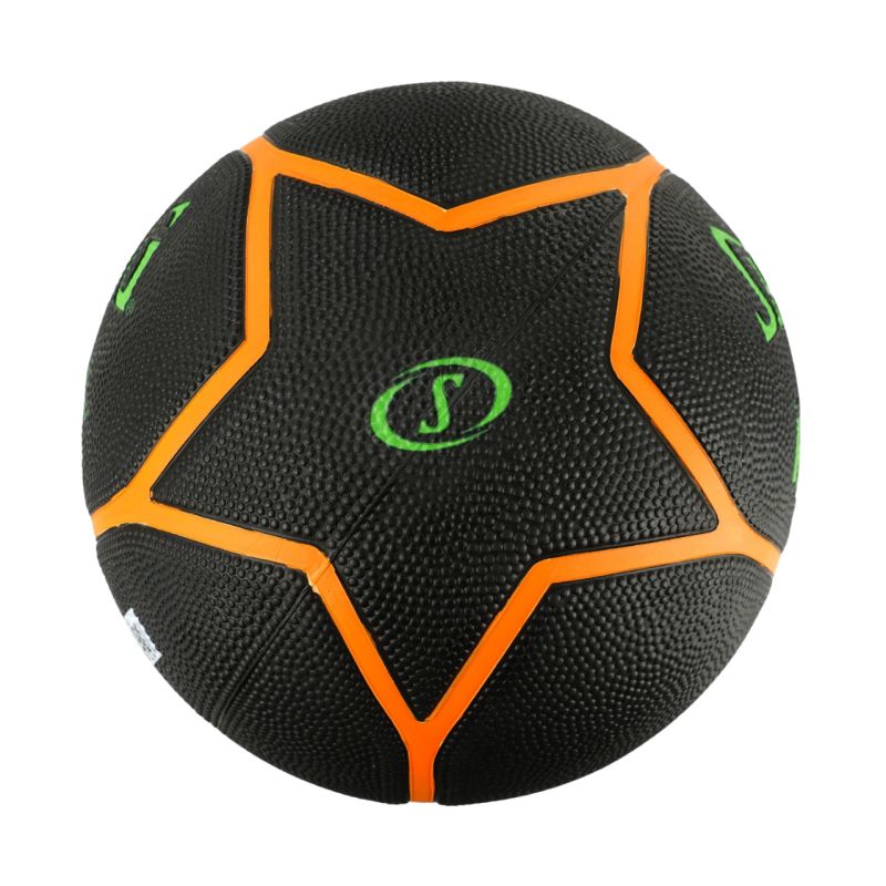 Spalding Highlight Basketball Black-Green-Orange narancssárga labda 84354Z