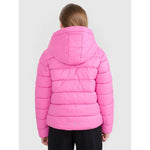 Girls' down jacket with synthetic filling 4F 4FJRAW25TDJAF0816-54S