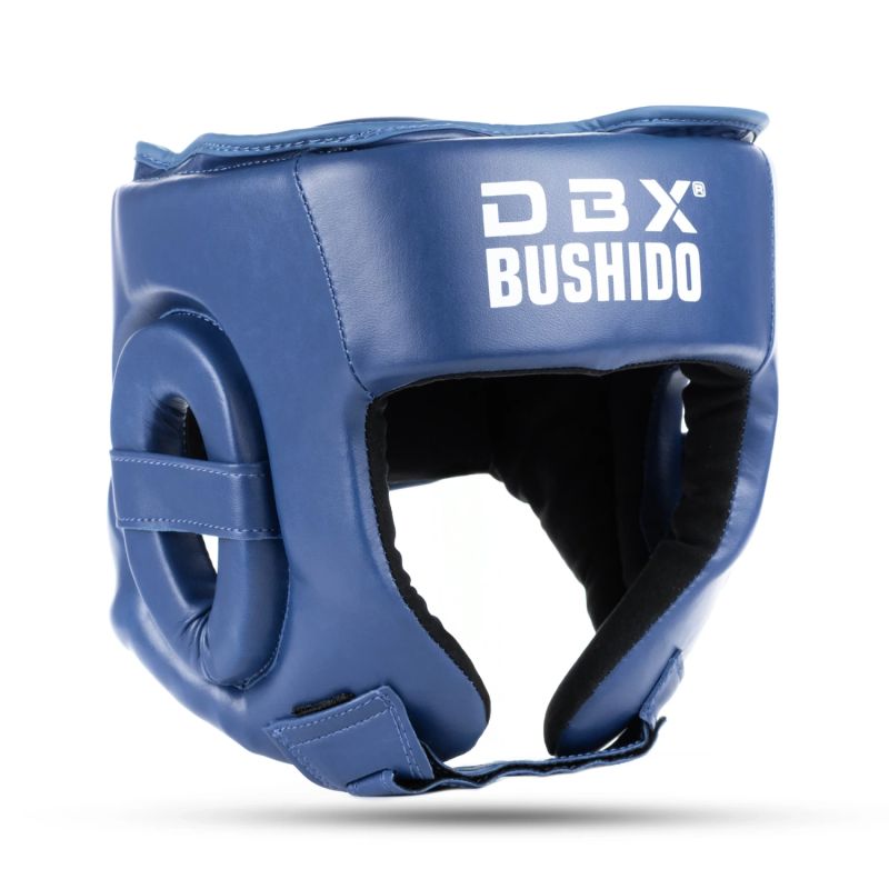 DBX Bushido RED Tournament Boxing Helmet czerwony helmets, martial arts equipment