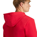 Men's adidas Entrada 26 FZ Hoody red KF5944 piros kapucnis pulóver