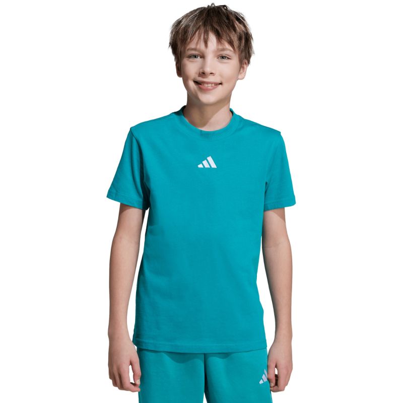 adidas Essentials Tee 160 Green Kids T-Shirt JW0005 General