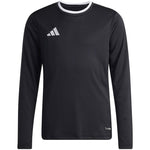 adidas Entrada 26 Long Sleeve Jersey Black KF5879 104cm hosszú ujjú mez