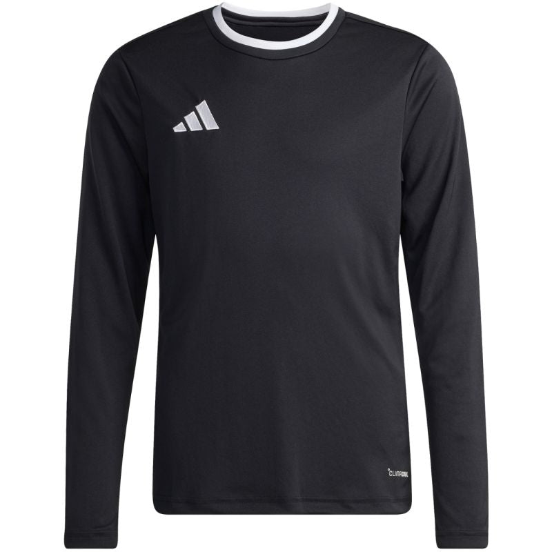 adidas Entrada 26 Long Sleeve Jersey Black KF5879 104cm hosszú ujjú mez