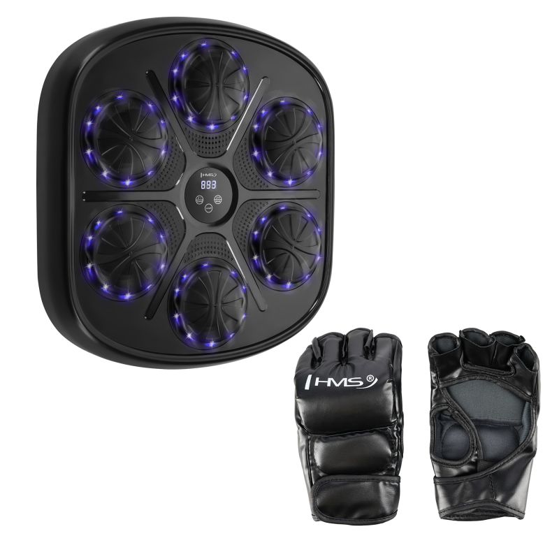 HMS TB03 Bluetooth Electronic Boxing Target with Music and Gloves kesztyű 17-44-372