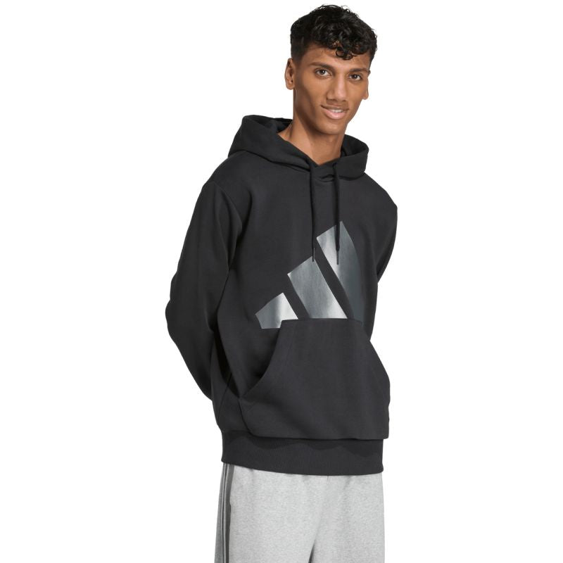 adidas Men's Holiday 3S Hoodie Black JM1698 General