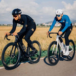 Rockbros Long Fleece Bib Tights with Pad Size - Black fekete nadrág