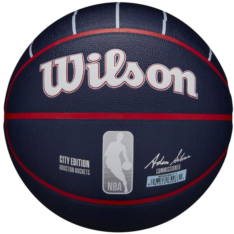 Wilson NBA Team City Collector Houston Rockets Ball WZ4016411ID Navy blue 7 General