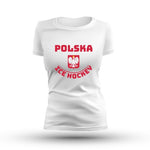 Inny Ice Hockey Polska W SREBICEPLTS-RD-W T Póló fehér