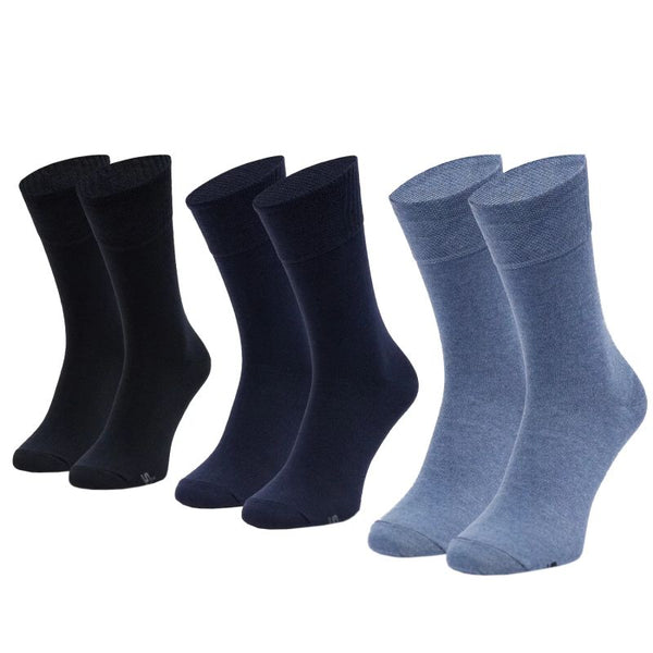 Skechers 3pk Men's Basic Socks SK41007-5801 Navy Blue 39-42 General