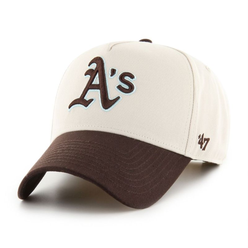 47 Brand Brand `47 Oakland Athletics Coop Sure Shot Cap osfm baseball sapka BCPTN-MDTTC18GWP-BN08