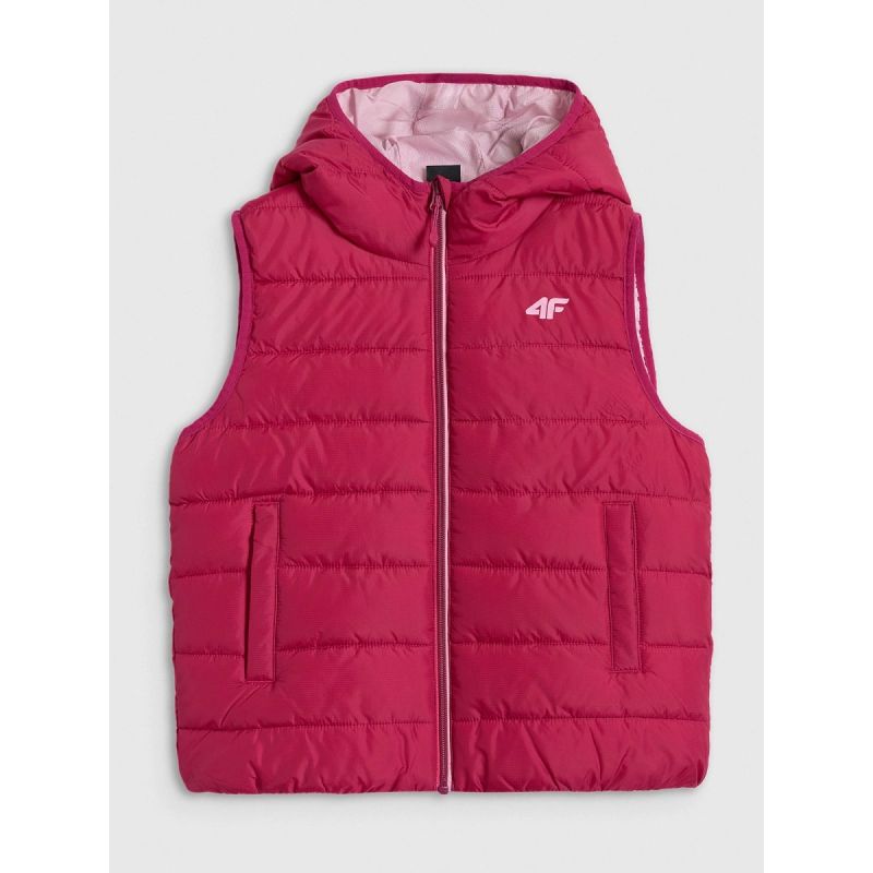 4f Girls' down vest with synthetic filling 4FJRAW25TVJAF322-54S Kiegészítő